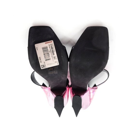 ⭐️ HOST PICK ⭐️ NEW MISSONI Iridescent Pink Faceted Heel Sandals €688 - Picture 11 of 13
